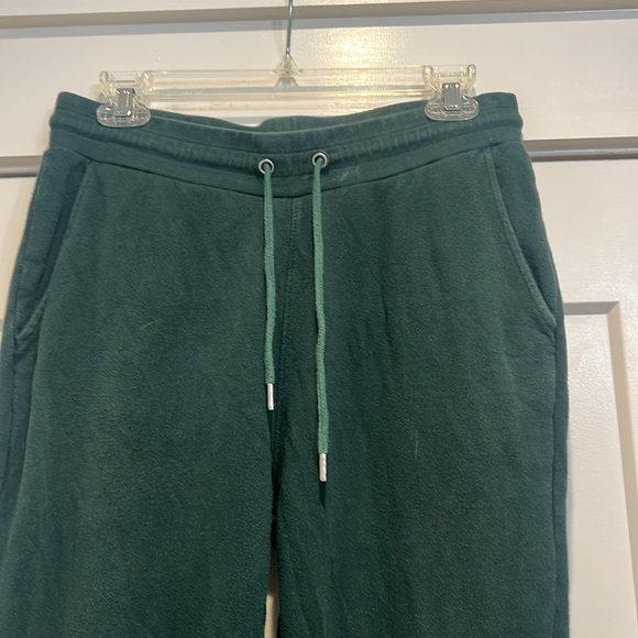 ASOS Green Sweatpants with Elastic Waistband and Tapered Fit size medium. - Picture 2 of 8
